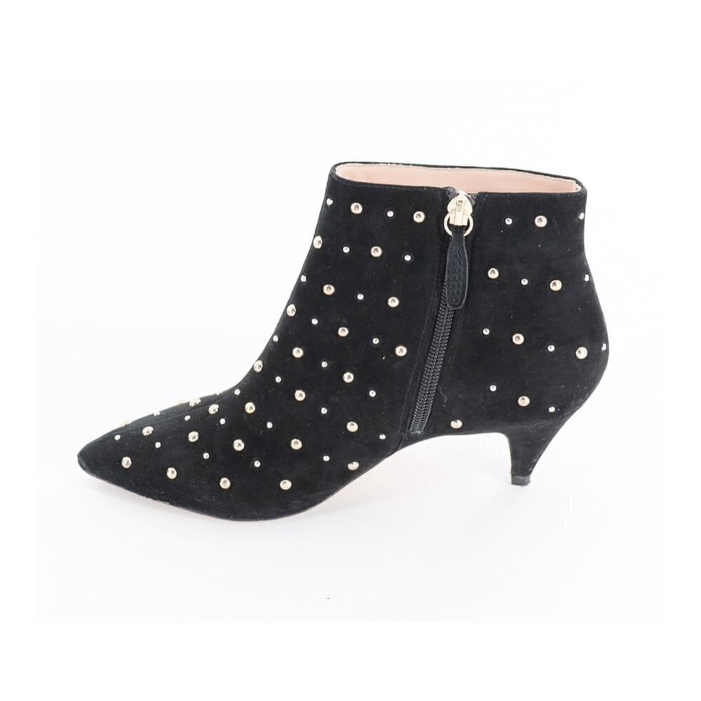 KATE‎ SPADE Starr Pointed Toe Studded Suede Ankle Bootie Size 7.5 - Picture 5 of 10